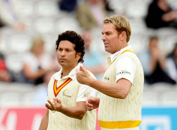 Sachin recalls Sharne Warne