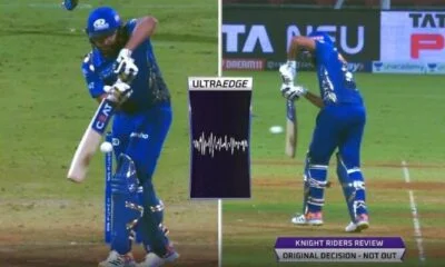 Rohit Sharma bewildered after snickometer’s result off Tim Southee’s ball