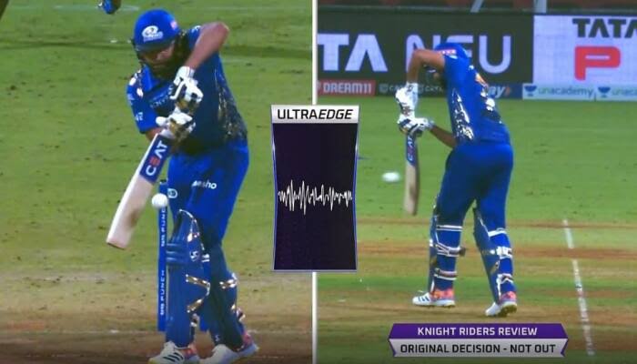 Rohit Sharma bewildered after snickometer’s result off Tim Southee’s ball
