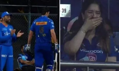 Sara Tendulkar was left heartbroken after Tim David's run out