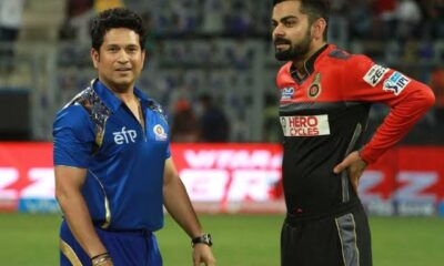 Sachin Tendulkar is highly impressed on Virat's six against Rashid Khan