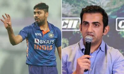 He has attitude to become a fast bowler : Gautam Gambhir on Avesh Khan