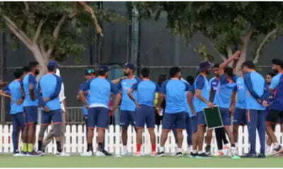 Team India Practise in Dubai